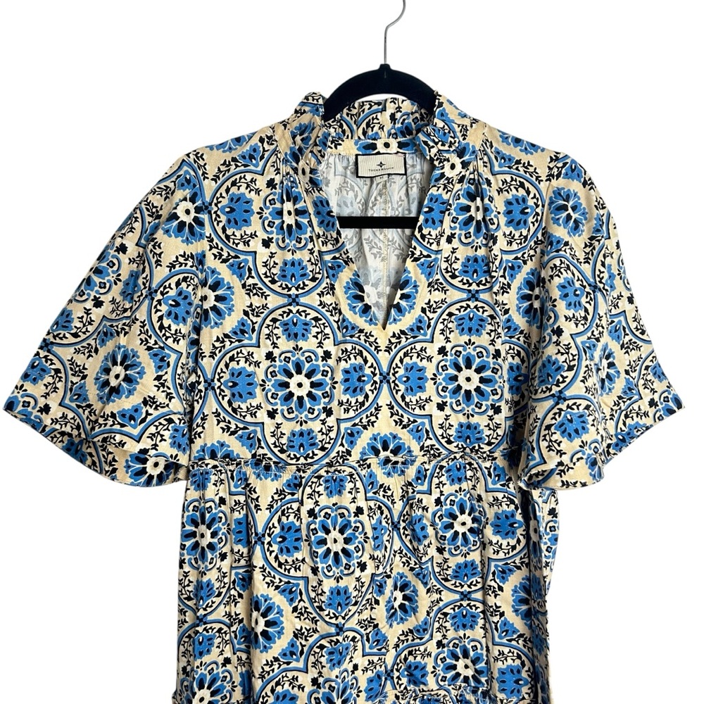 Tuckernuck Crawford Dress – Golden Medallion Print Size M, EUC - Picture 3 of 10